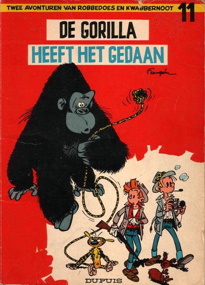 Cover:
Robbedoes en Kwabbernoot 11 De gorilla heeft het gedaan
