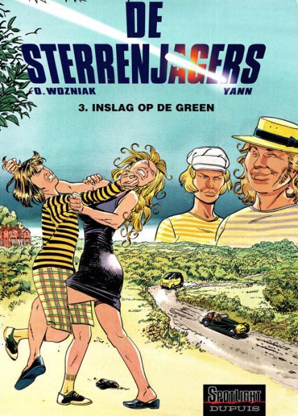 Cover:
De sterrenjagers 3 Inslag op de green
