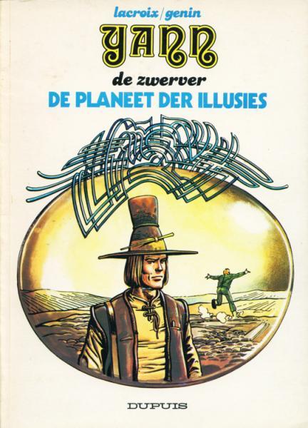 Cover:
Yann de zwerver 1 De planeet der illusies
