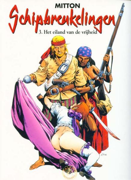 Cover:
Schipbreukelingen 3 Het eiland van de vrijheid
