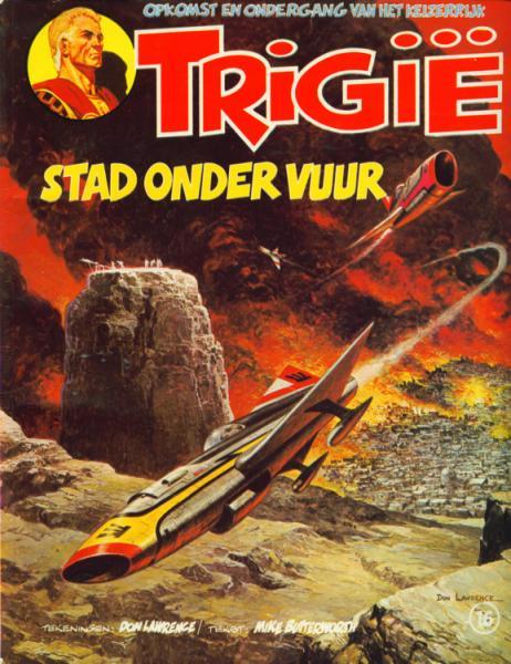 Cover:
Trigië (Oberon) 16 Stad onder vuur
