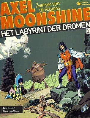 Cover:
Axel Moonshine (Dargaud, Nederlands) 2 Het labyrint der dromen
