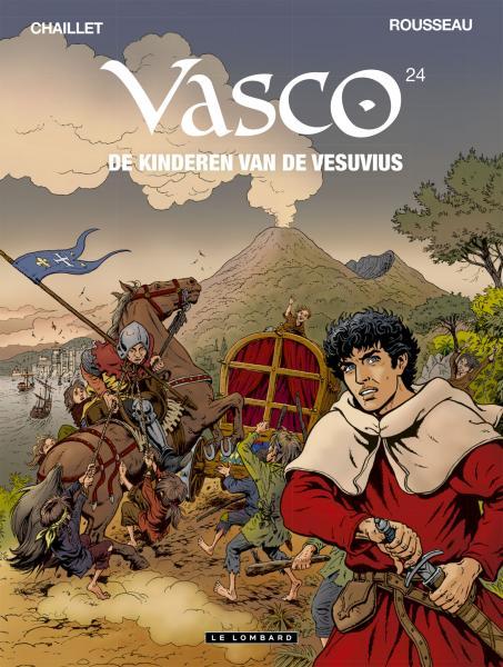 Cover:
Vasco (Nederlands) 24 De kinderen van de Vesuvius
