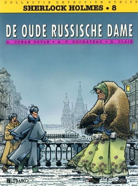 Cover:
Sherlock Holmes (Lefrancq) 8 De oude Russische dame
