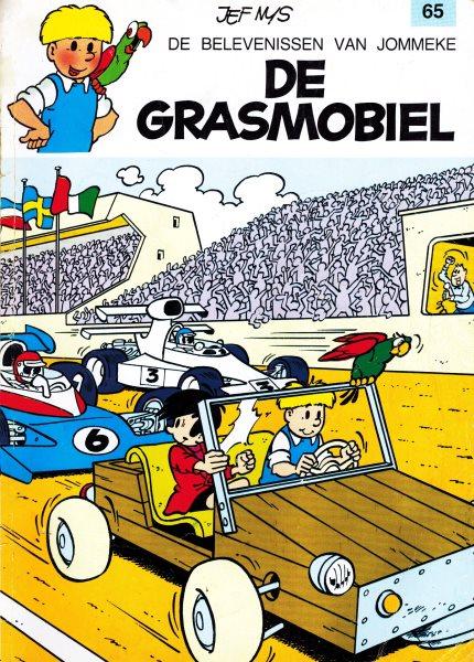 Cover:
Jommeke 65 De grasmobiel
