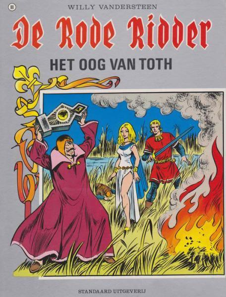 Cover:
De Rode Ridder 88 Het oog van Toth
