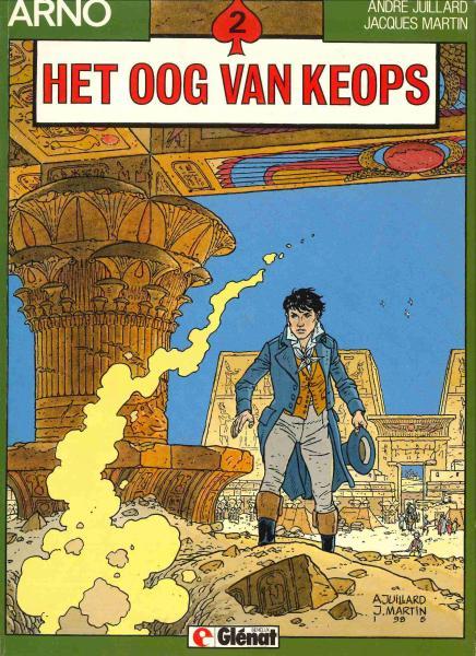 Cover:
Arno 2 Het oog van Keops
