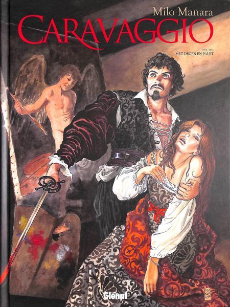 Cover:
Caravaggio 1 Met degen en palet
