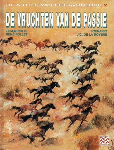 Cover:
De auto's van het avontuur 2 De vruchten van de passie
