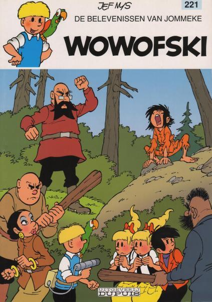 Cover:
Jommeke 221 Wowofski
