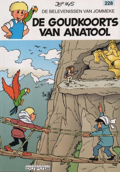 Cover:
Jommeke 228 De goudkoorts van Anatool
