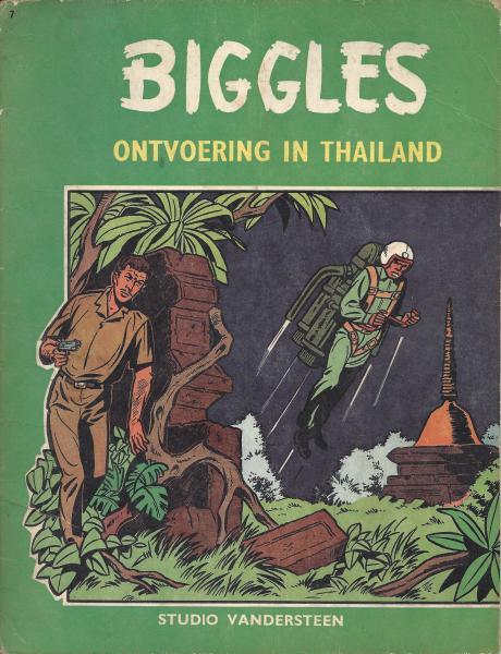 Cover:
Biggles (Studio Vandersteen) 7 Ontvoering in Thailand
