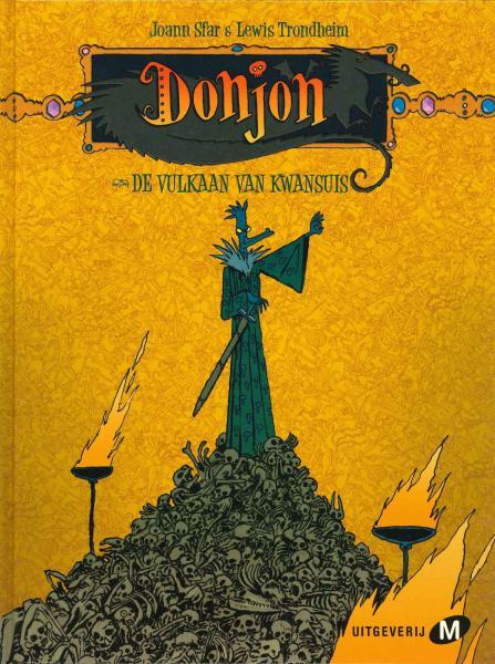 Cover:
Donjon avondschemer 102 De vulkaan van Kwansuis

