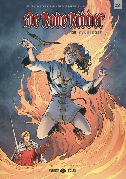 Cover:
De Rode Ridder 254 De vuurproef
