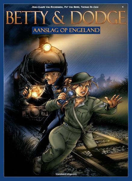 Cover:
Betty & Dodge 4 Aanslag op Engeland
