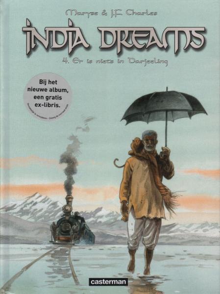 Cover:
India Dreams 4 Er is niets in Darjeeling
