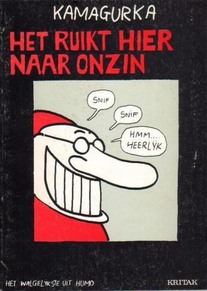 Cover:
Bert (Kamagurka) 1 Het ruikt hier naar onzin
