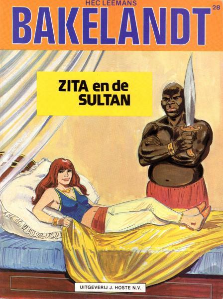 Cover:
Bakelandt 28 Zita en de sultan
