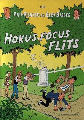 Cover:
Piet Pienter en Bert Bibber 32 Hokus-focus-flits

