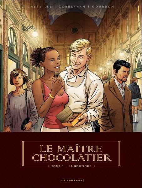 Cover:
De meester-chocolatier 1 La boutique
