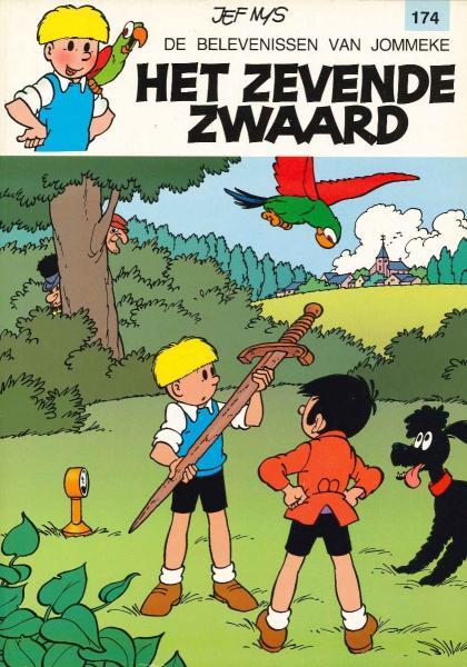 Cover:
Jommeke 174 Het zevende zwaard
