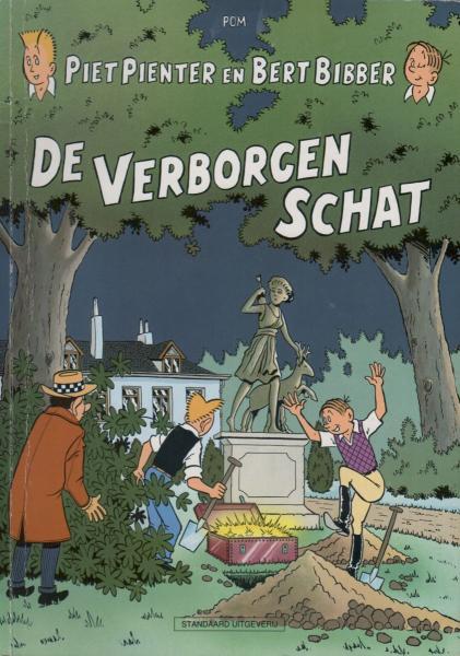 Cover:
Piet Pienter en Bert Bibber 16 De verborgen schat
