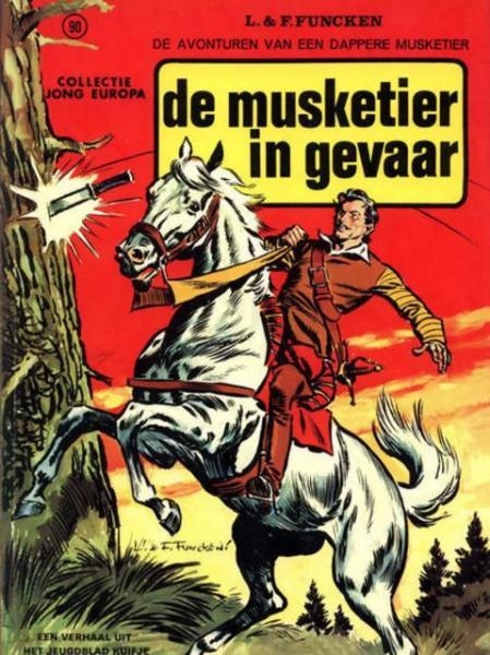 Cover:
Dappere musketier (Jong Europa) 3 De musketier in gevaar
