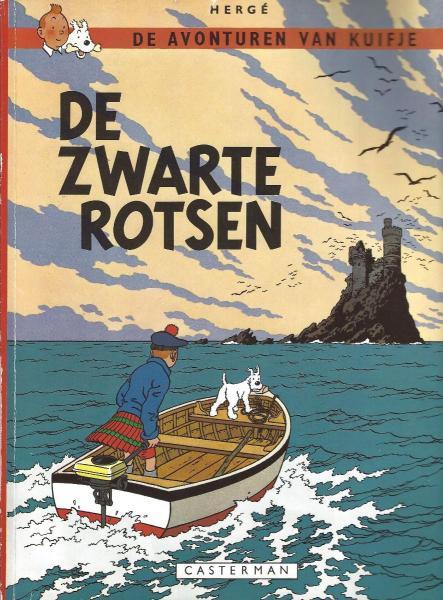 Cover:
Kuifje 6 De zwarte rotsen
