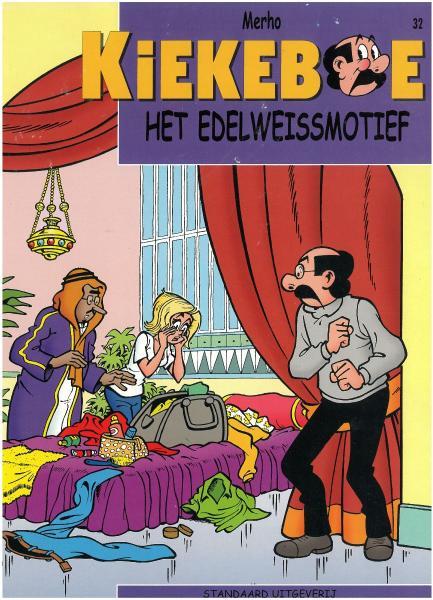 Cover:
De Kiekeboes 32 Het edelweissmotief
