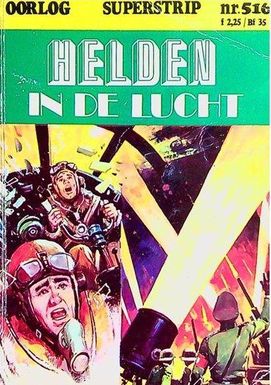 Cover:
Oorlog superstrip 516 Helden in de lucht
