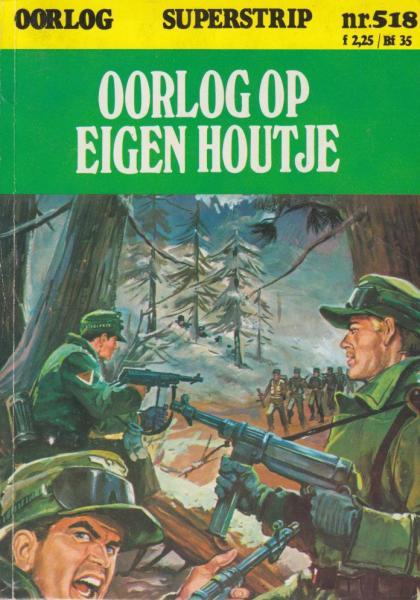 Cover:
Oorlog superstrip 518 Oorlog op eigen houtje
