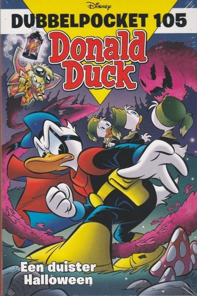 Cover:
Donald Duck dubbel pocket 105 Een duister Halloween
