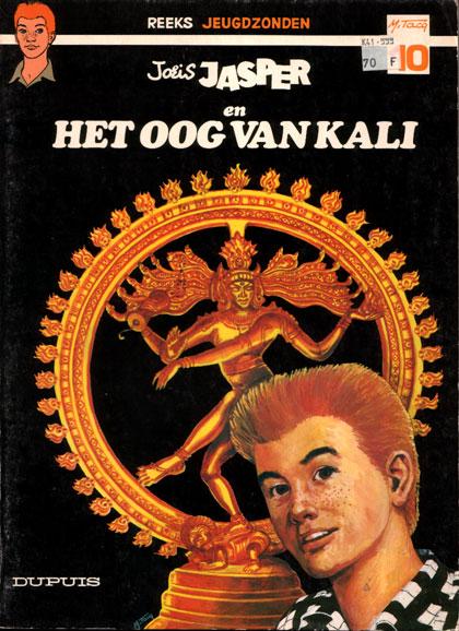 Cover:
Joris Jasper 1 Joris Jasper en het oog van Kali
