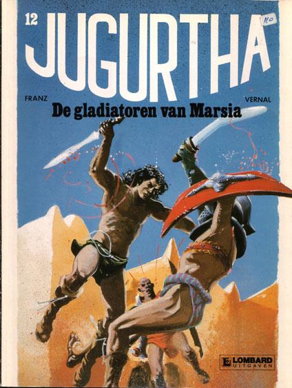 Cover:
Jugurtha 12 De gladiatoren van Marsia
