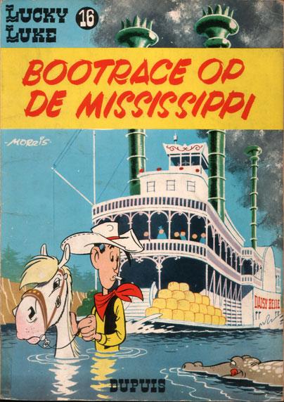 
Lucky Luke (Dupuis) 16 Bootrace op de Mississippi
