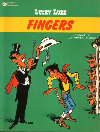 Cover:
Lucky Luke (Dargaud/Lucky Comics) 23 Fingers
