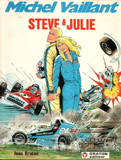 Cover:
Michel Vaillant 44 Steve & Julie
