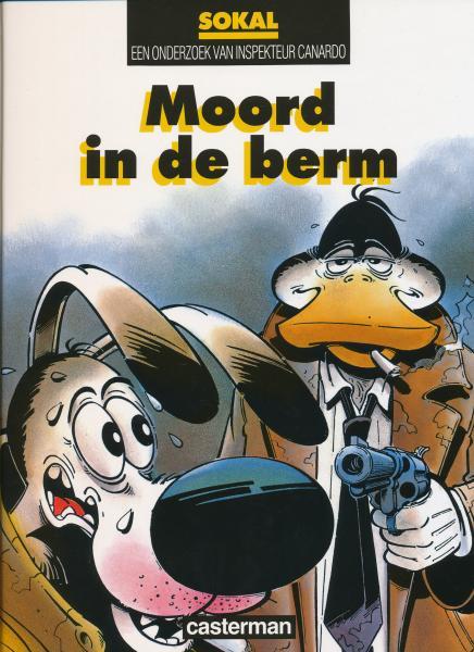 Cover:
Inspecteur Canardo 1 Moord in de berm
