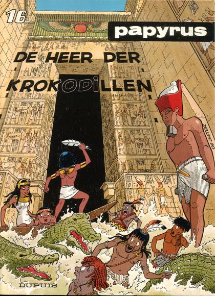 Cover:
Papyrus 16 De heer der krokodillen
